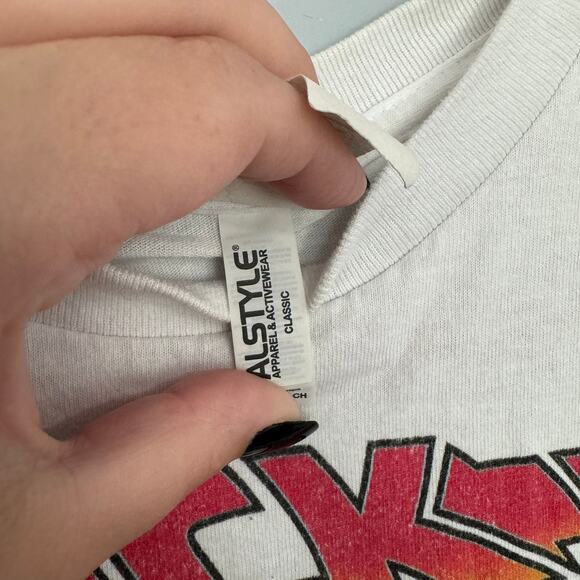 Alstyle Activewear Back to the Future Delorean Tee Shirt Size Small Cotton - Picture 5 of 7